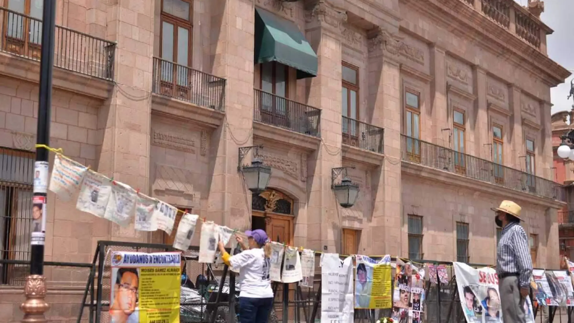 Protestas por desaparecidos en SLP